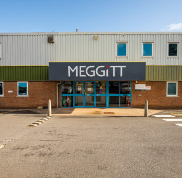 Gelders Hall Road Meggitt Shepshed front entrance close